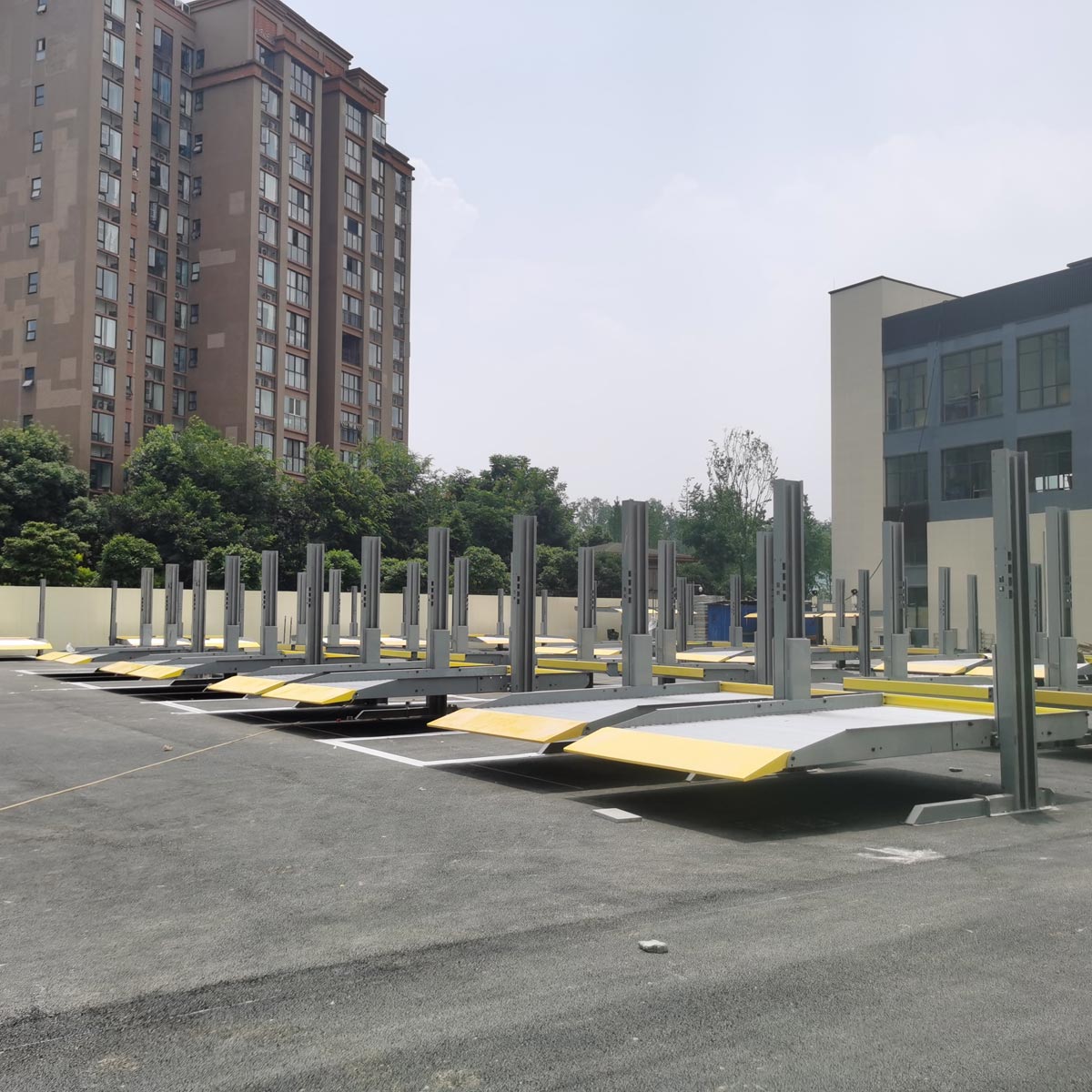 營山地下室立體車庫過規(guī)劃