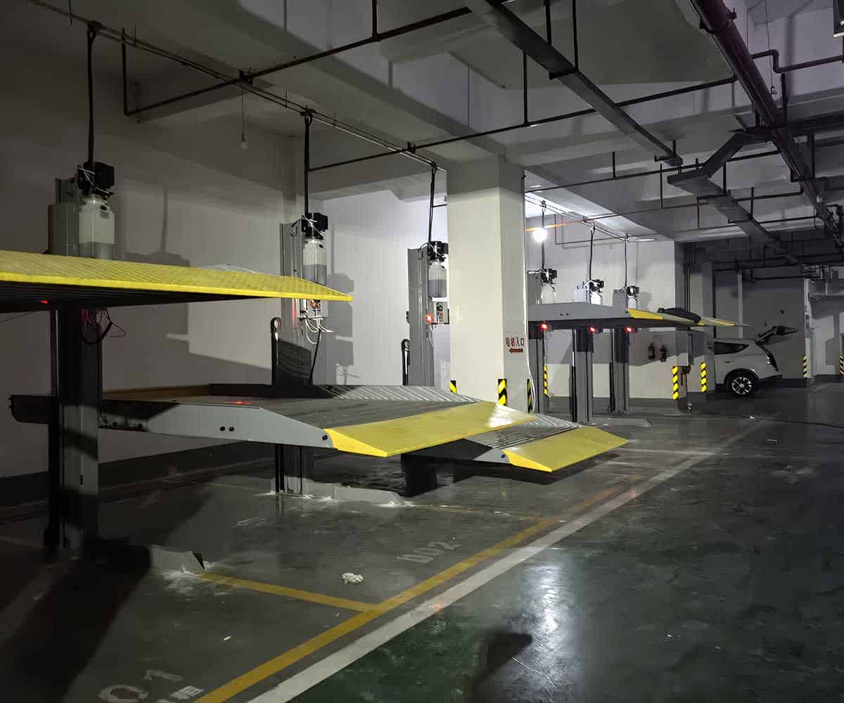 兩柱機械式停車設備解析